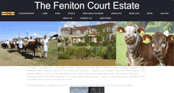 Desktop Screenshot of fenitoncourt.co.uk
