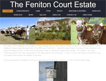 Tablet Screenshot of fenitoncourt.co.uk